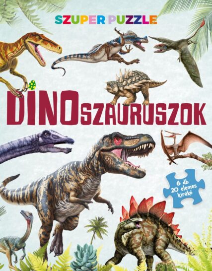 Dinoszauruszok - szuper puzzle