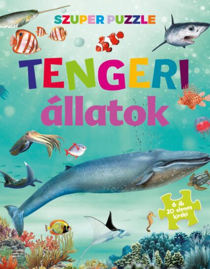 Tengeri állatok - Szuper puzzle